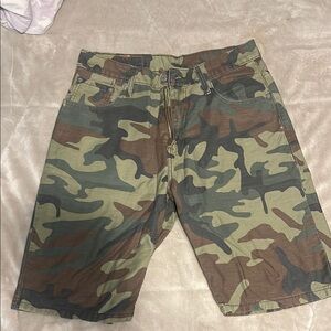 Men's Camouflage Cargo Shorts